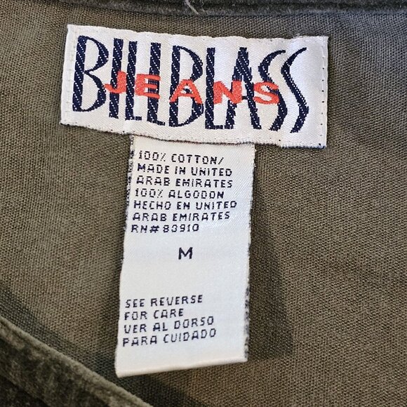 Vintage 90s Womens S/M Pinafore Layering Dress Velvet Dark Green Pockets - Picture 5 of 7